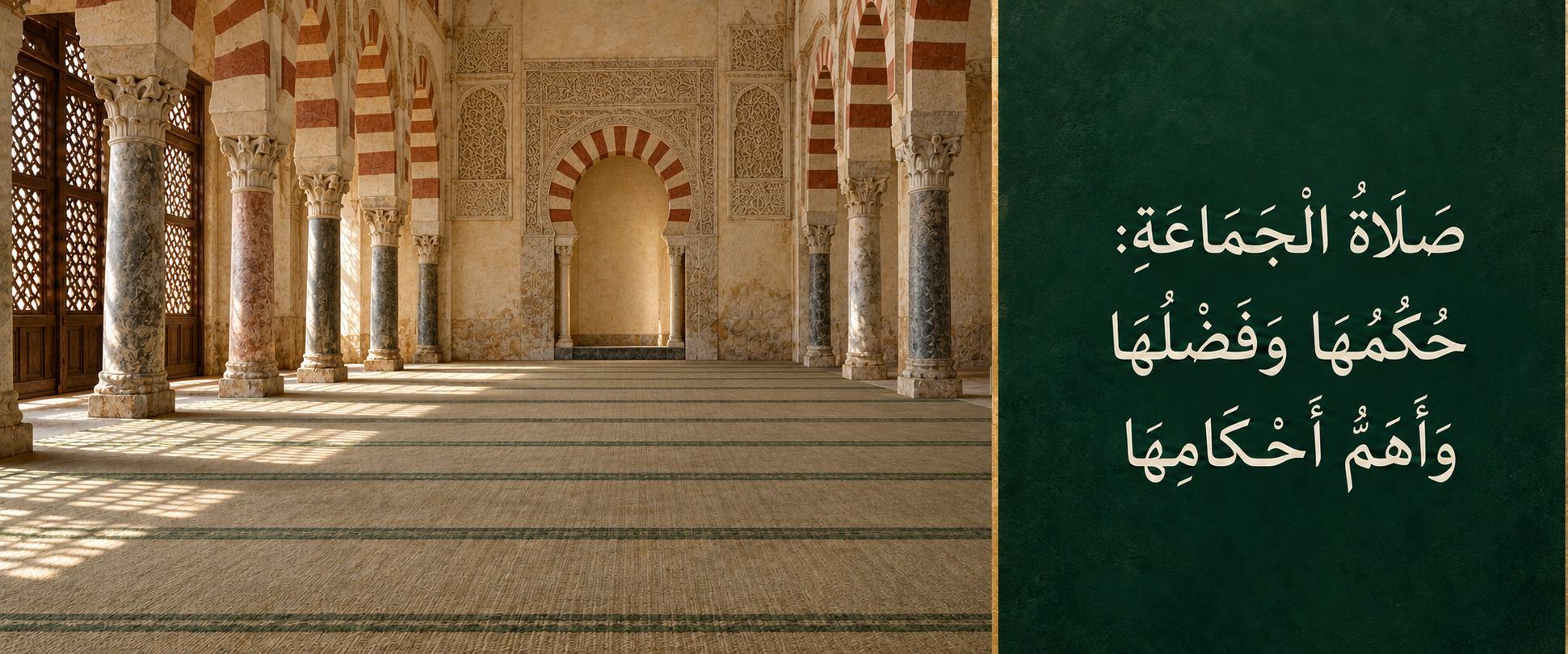 صلاة الجماعة: حكمها وفضلها وأهم أحكامها.png