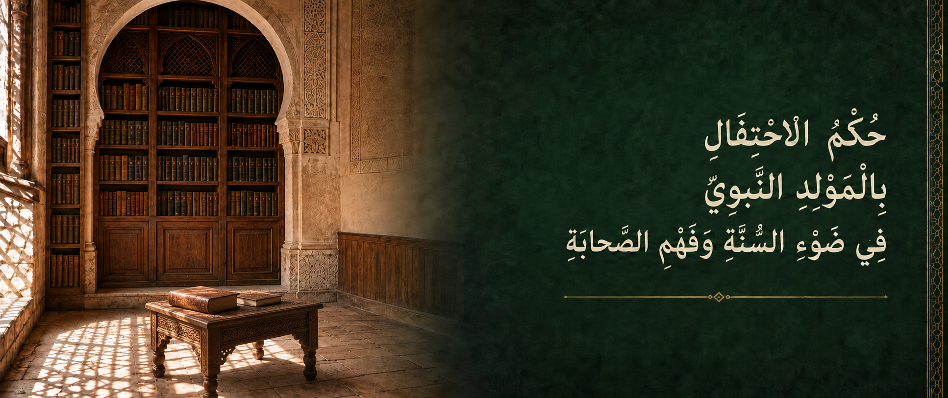 حكم الاحتفال بالمولد النبوي في ضوء السنة وفهم الصحابة.png