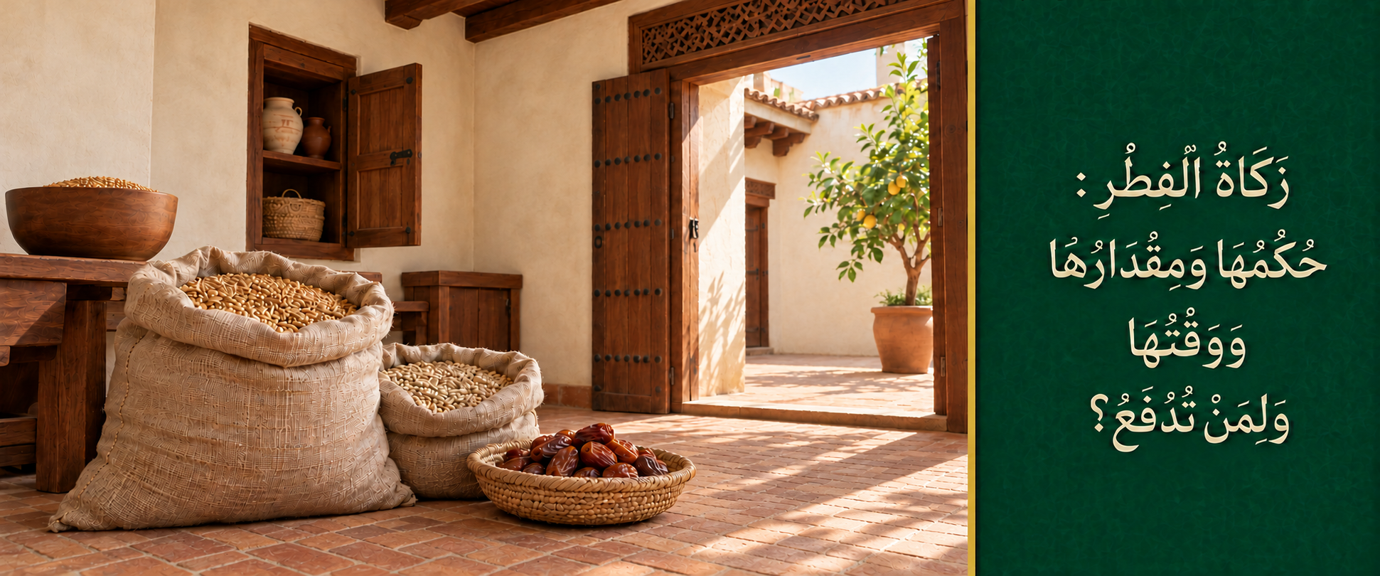 9. زكاة الفطر- حكمها ومقدارها ووقتها ولمن تدفع؟.png