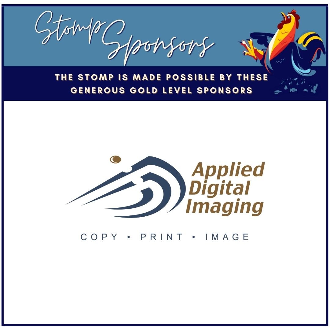 ✨Sponsor Shoutout Sunday✨ A very special thank you to the following sponsors for their services to assist with the Stomp's operations. Applied Digital Imaging has printed our Stomp posters, maps, and other marketing materials. @liet_unlimited has scr