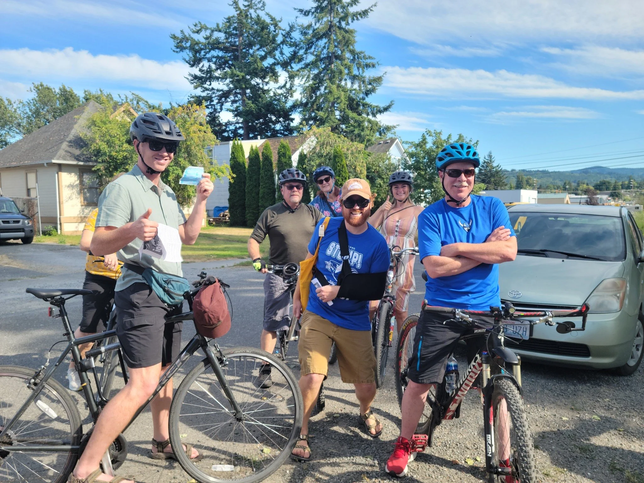 Gather your gang and get ready for Saturday! 👬👭 We can't wait to see you all stompin' 🚶 (or rollin' 🚴) throughout Sunnyland!

The Stomp is best enjoyed as a pedestrian or a cyclist...but we get that sometimes driving is the best option for folks.
