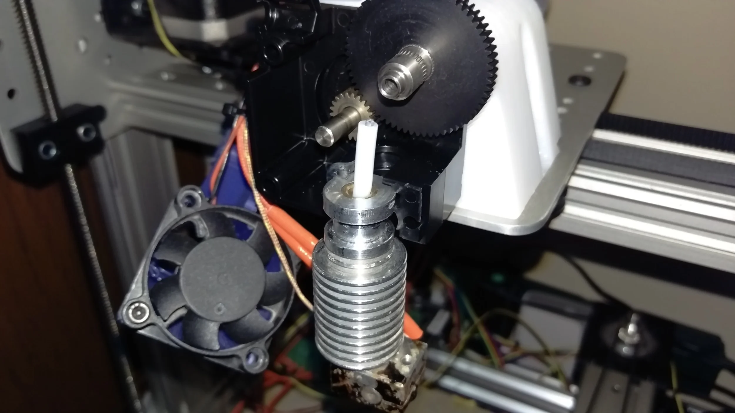 It's barely inserted before it's a very tight fit.