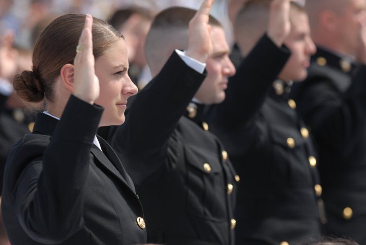 New U.S. Marine Corps 2nd Lt Sallie Benson