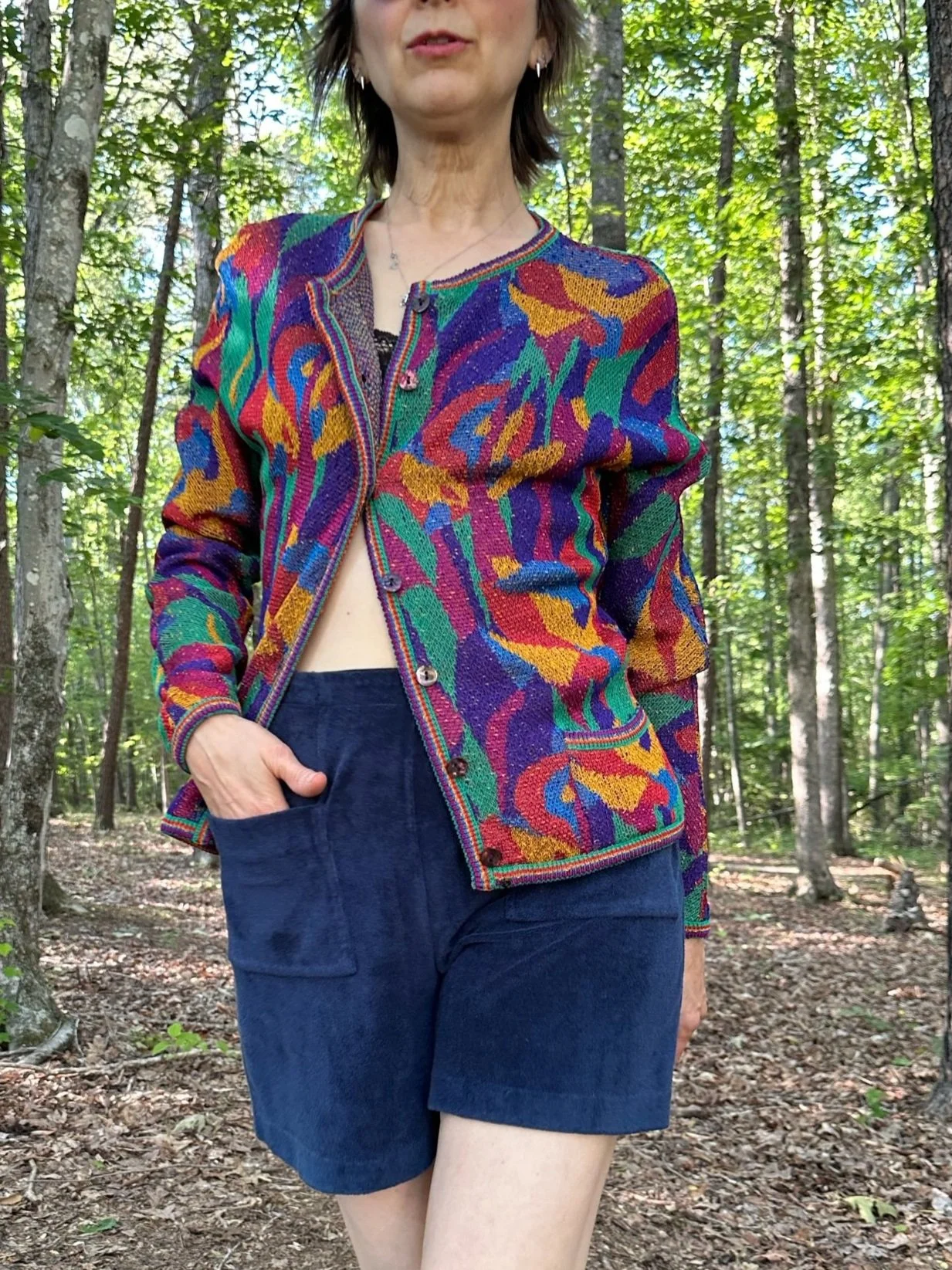 1980s Missoni Cardigan — Noble Vintage Clothier