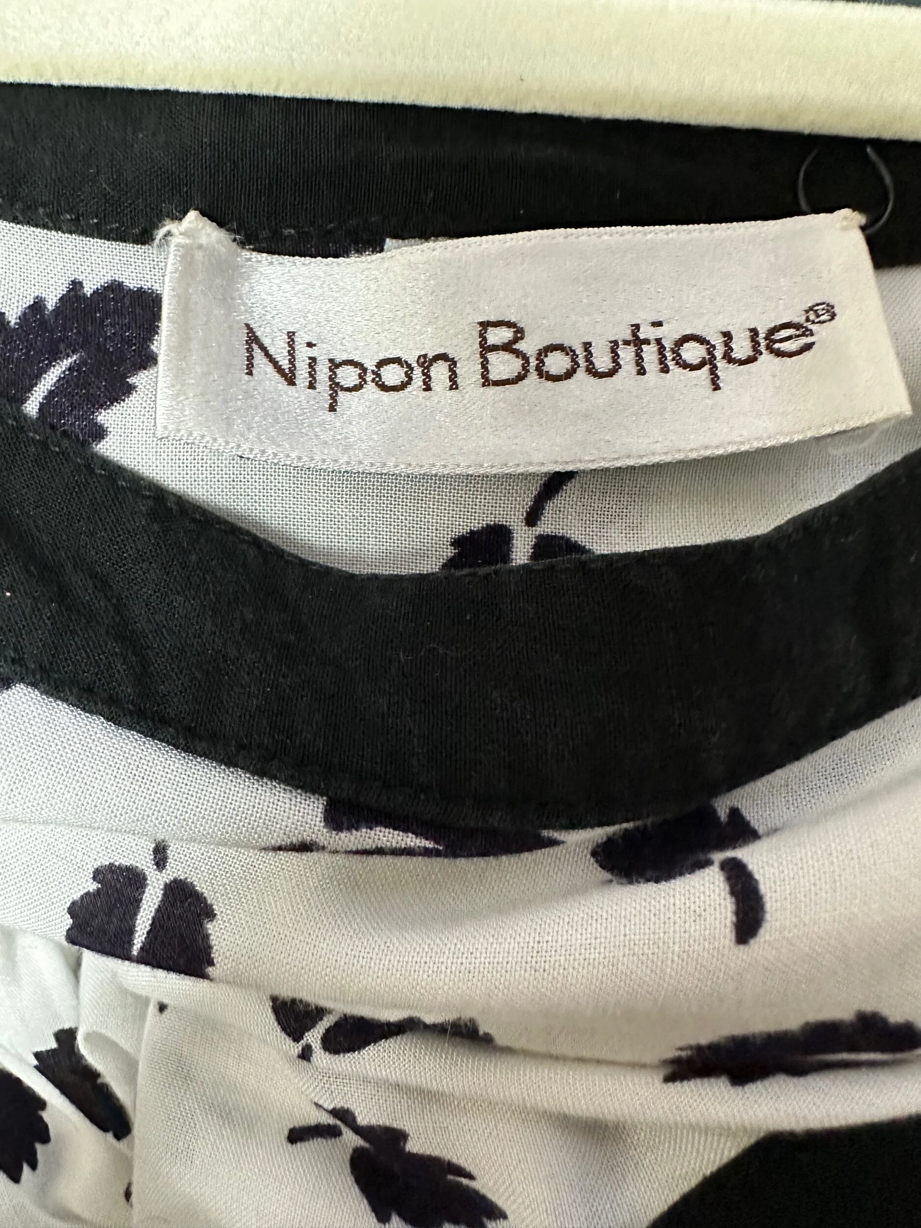 Nipon Boutique label- 1980s