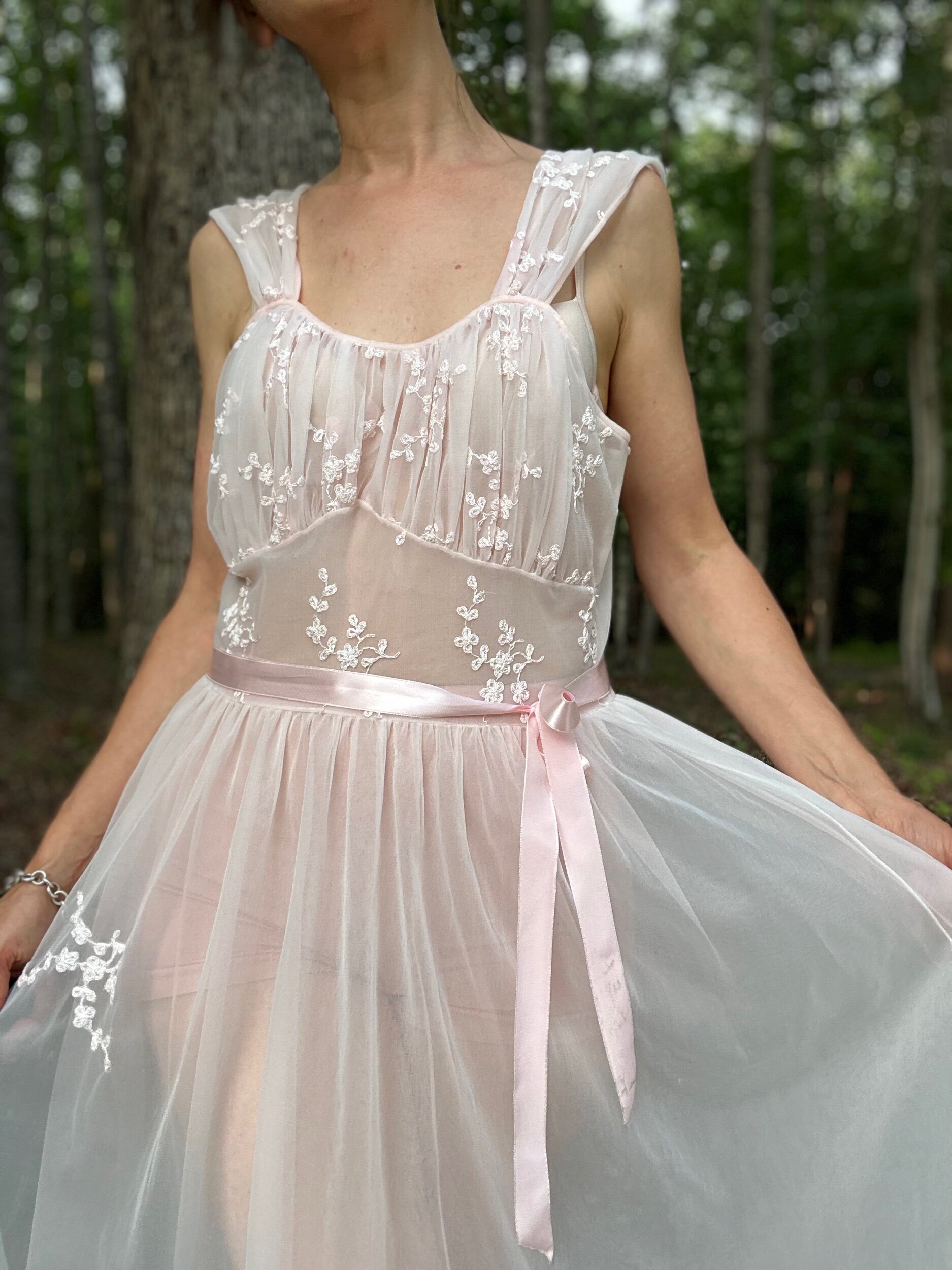1960s Beau Monde Peignoir Set