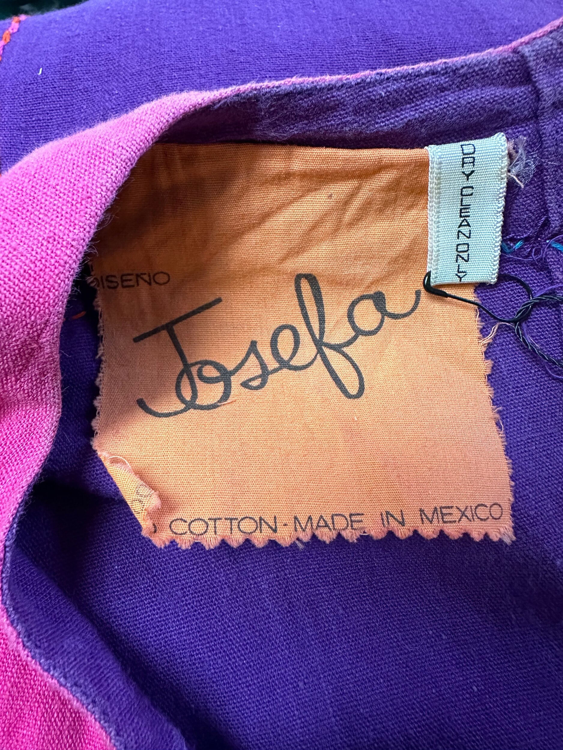 Josefa label- 1970s