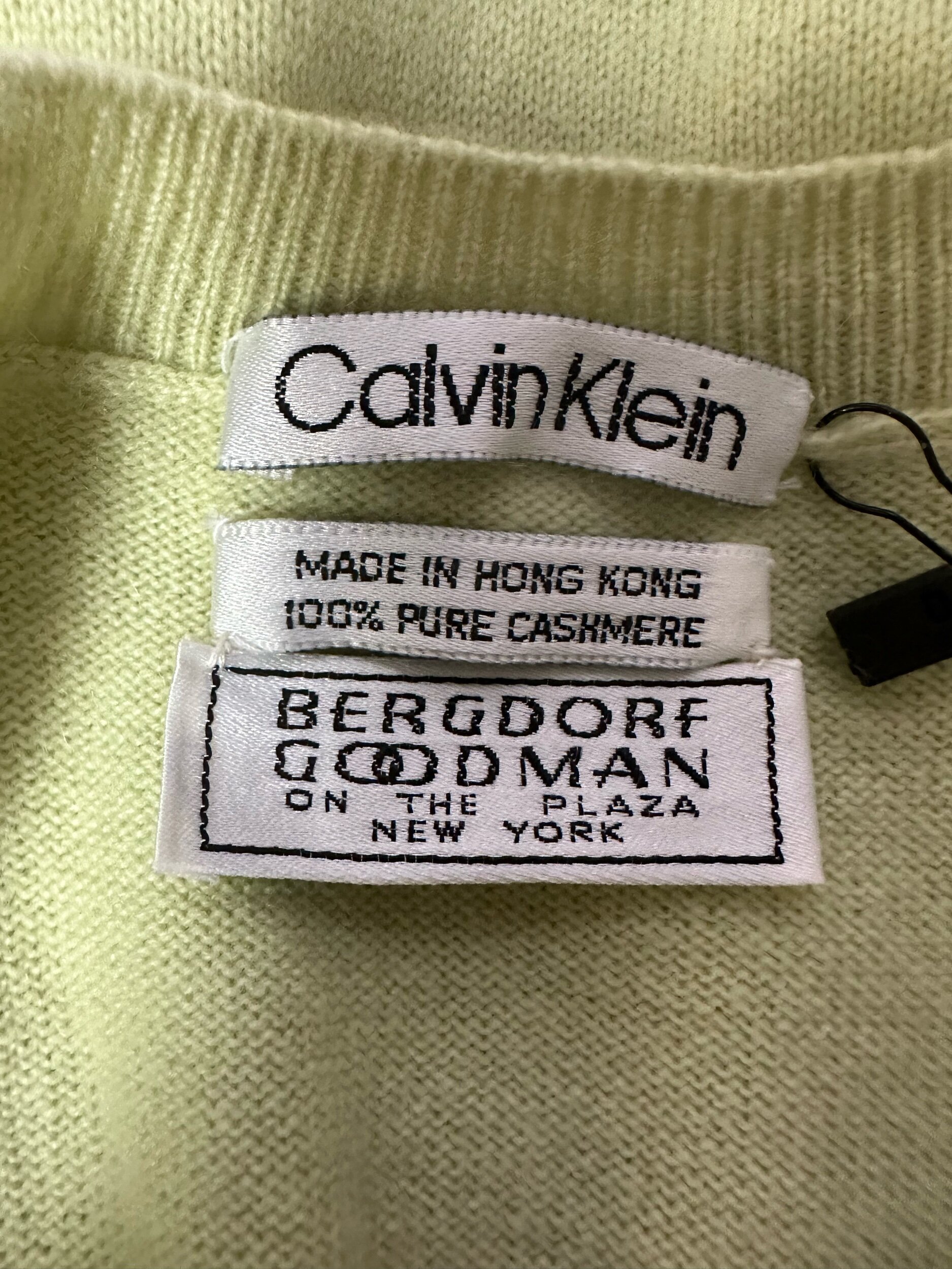 Calvin Klein Label- 1990s