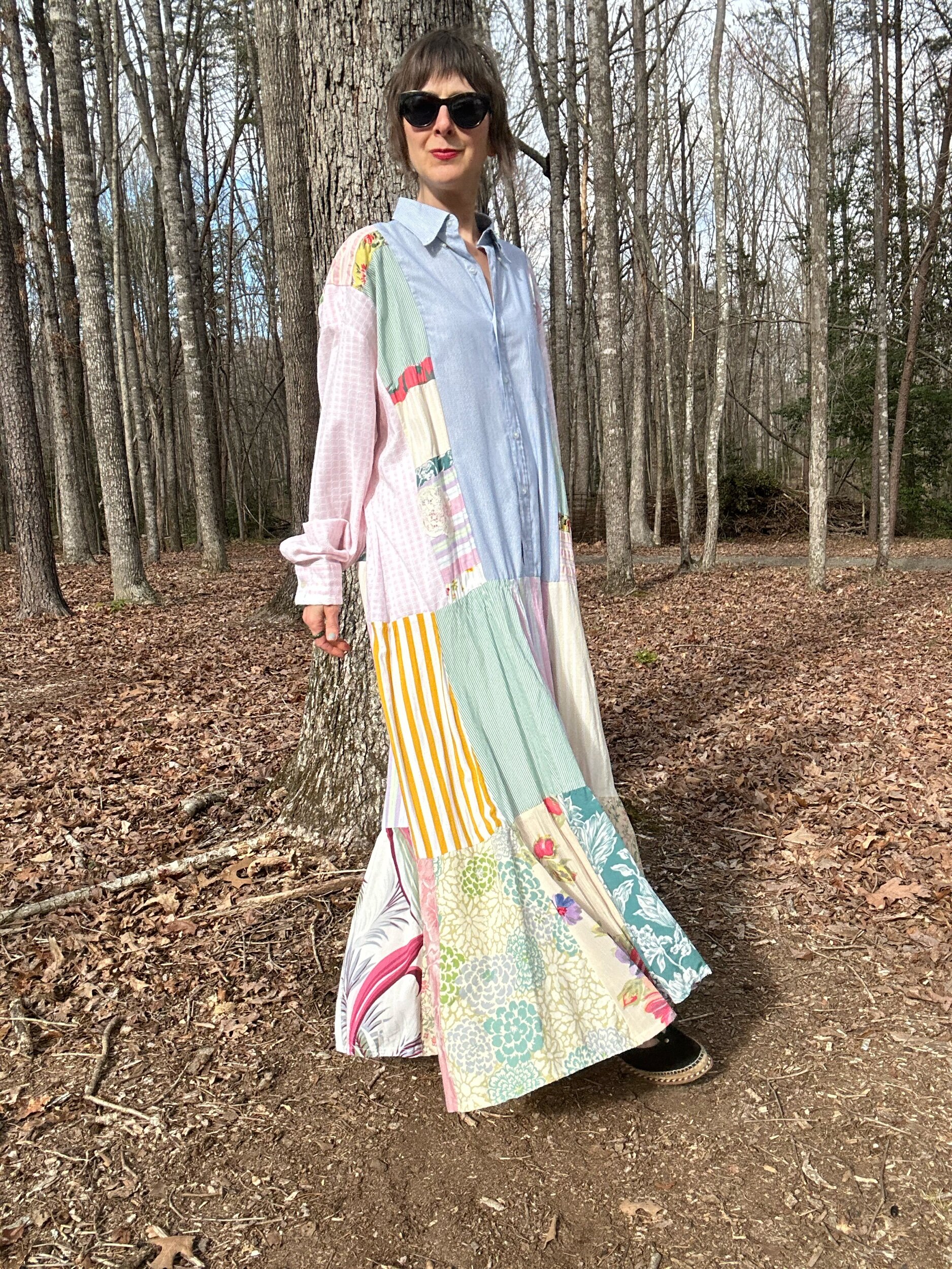 1990s Patchwork Shirtdress The Shirts Staley Gretzinger