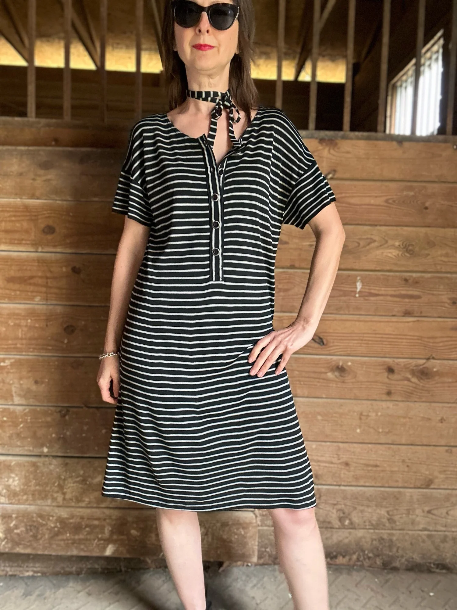 knit dress dissh Kara Knit Sleeveless Midi Dress in Black By DISSH main image 0