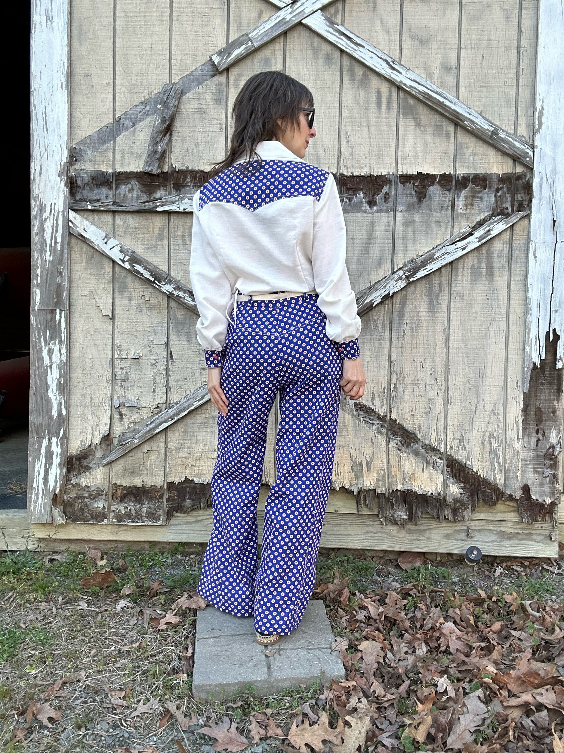 1970s Pat Sandler for Pat's Place Pant Set