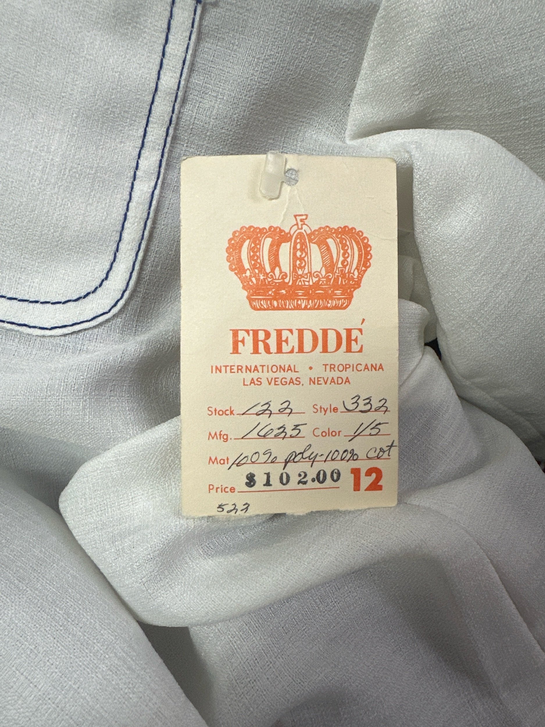 Fredde Tropicana Hangtag