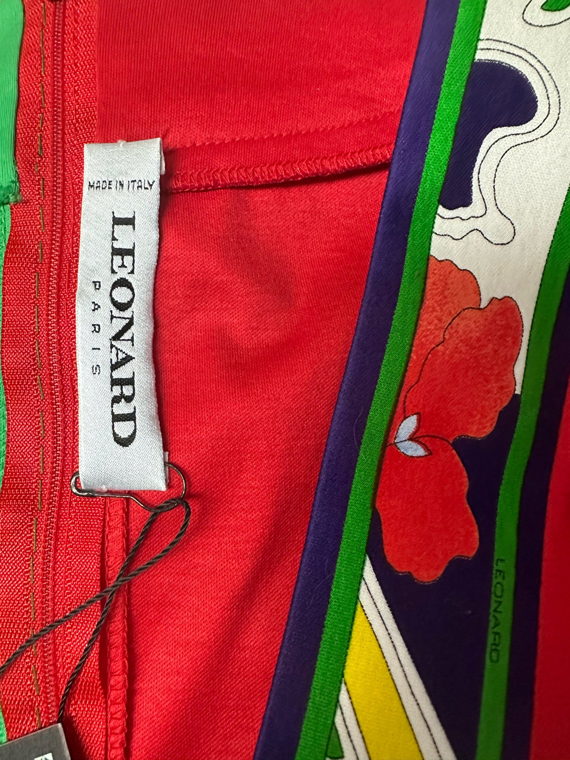 Leonard Paris Label- 1980s