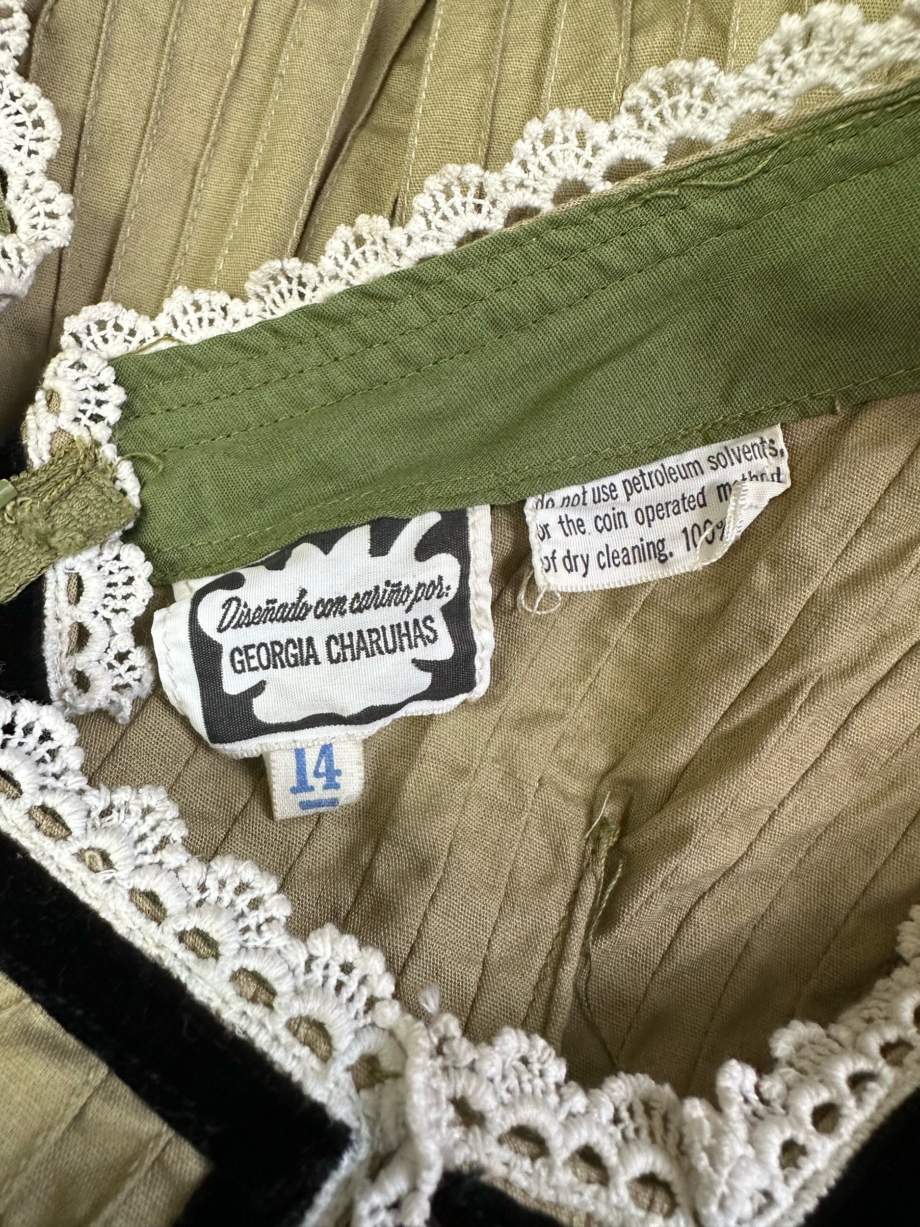 Georgia Charuhas Label- 1970s