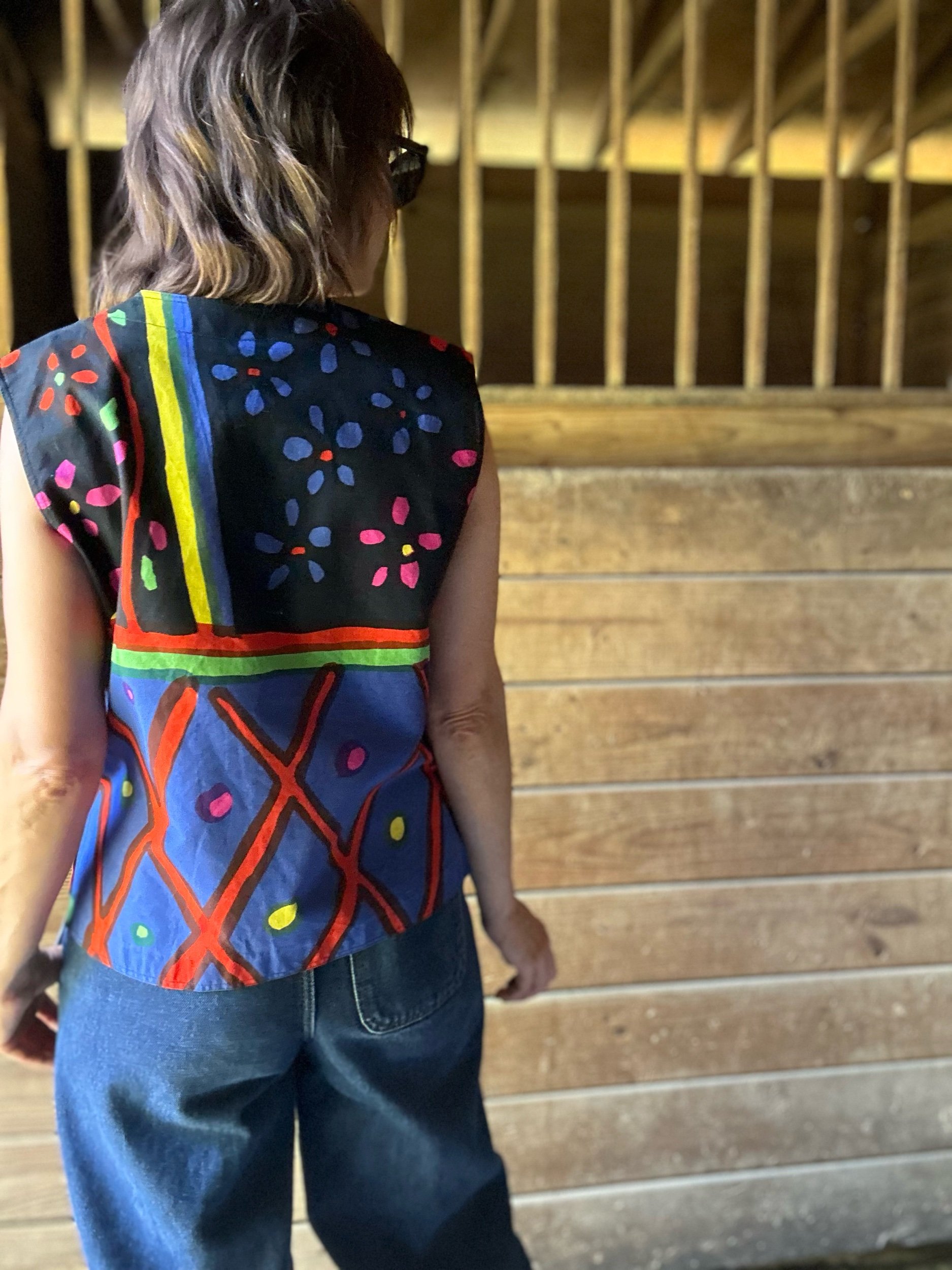 1973 Marimekko Markkinat Print Top