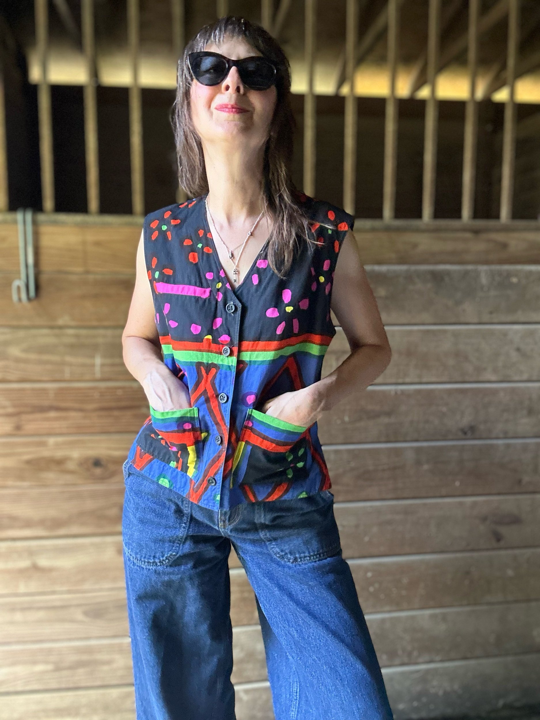 1973 Marimekko Markkinat Print Top