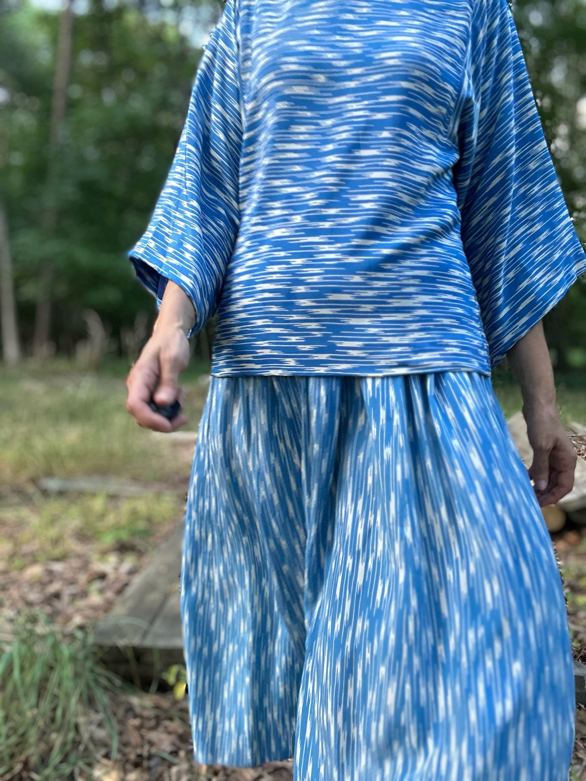 1980s Pauline Trigere Two Piece Skirt Set