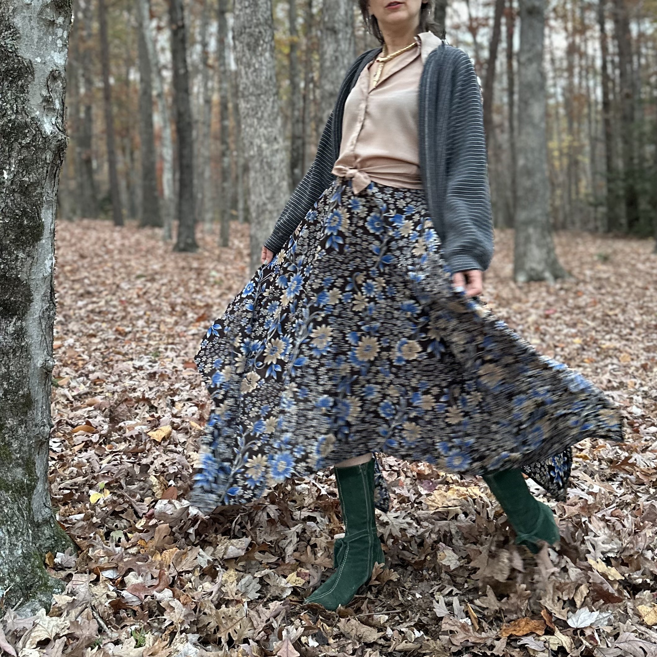 1970s Issey Miyake Hankerchief Hem Skirt