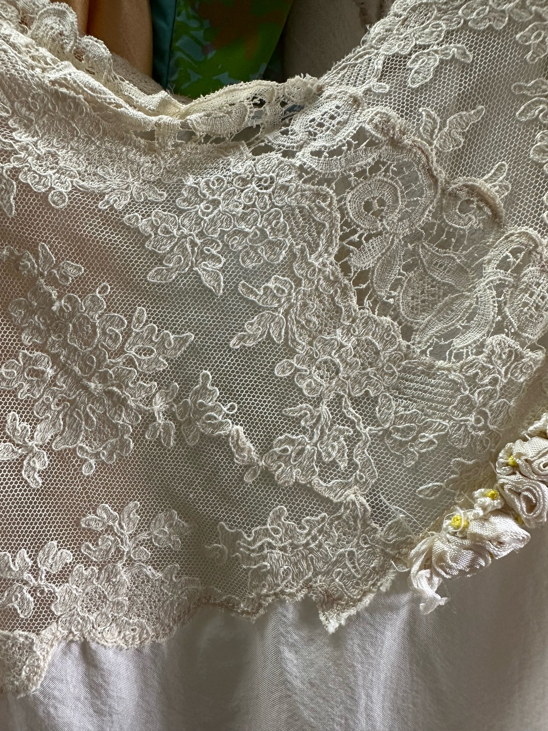 1910s to 20s Silk Chemise Mendel Brothers Chicago Lingerie Shop
