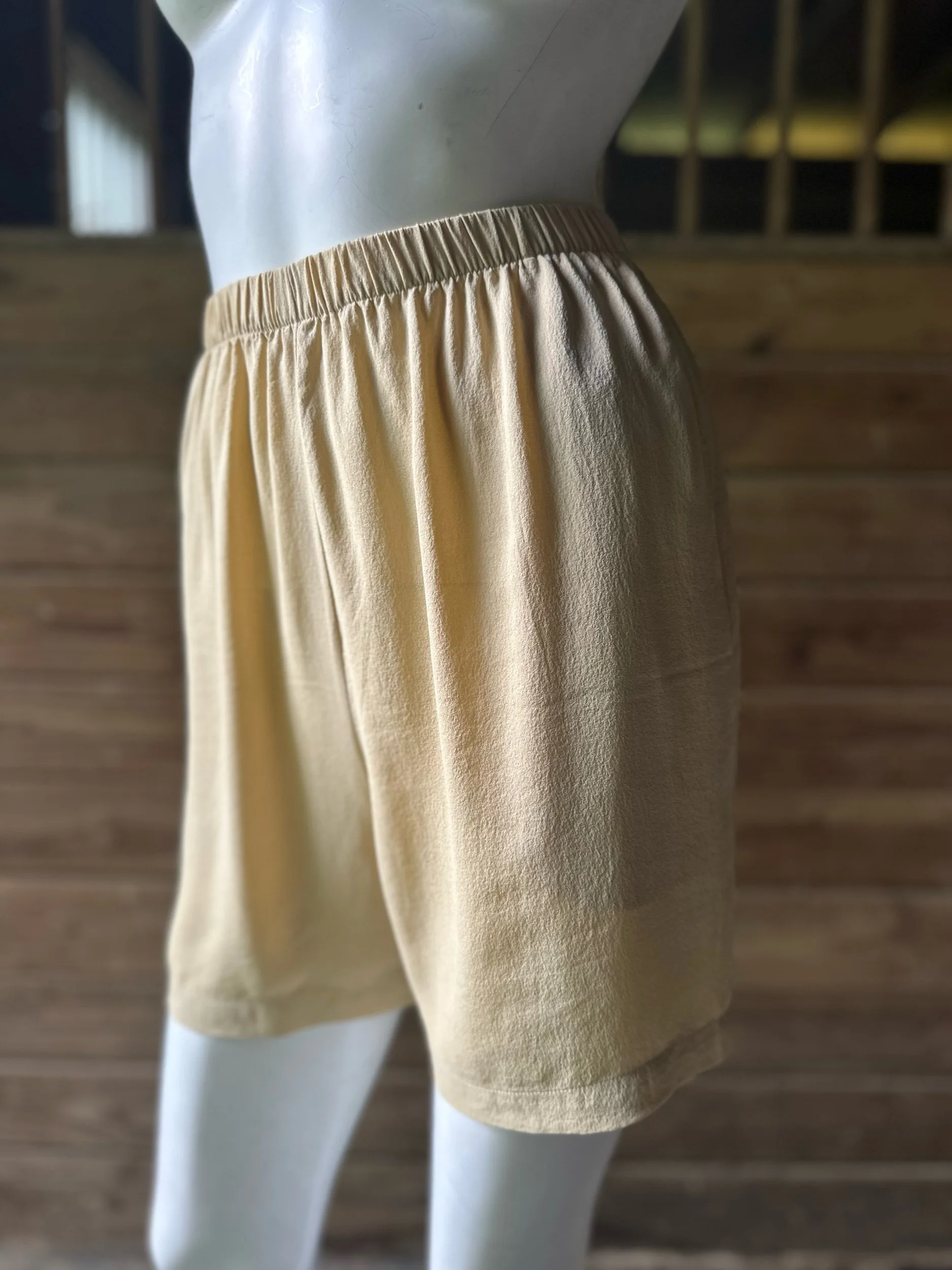 70s to 80s Silk Calvin Klein Shorts