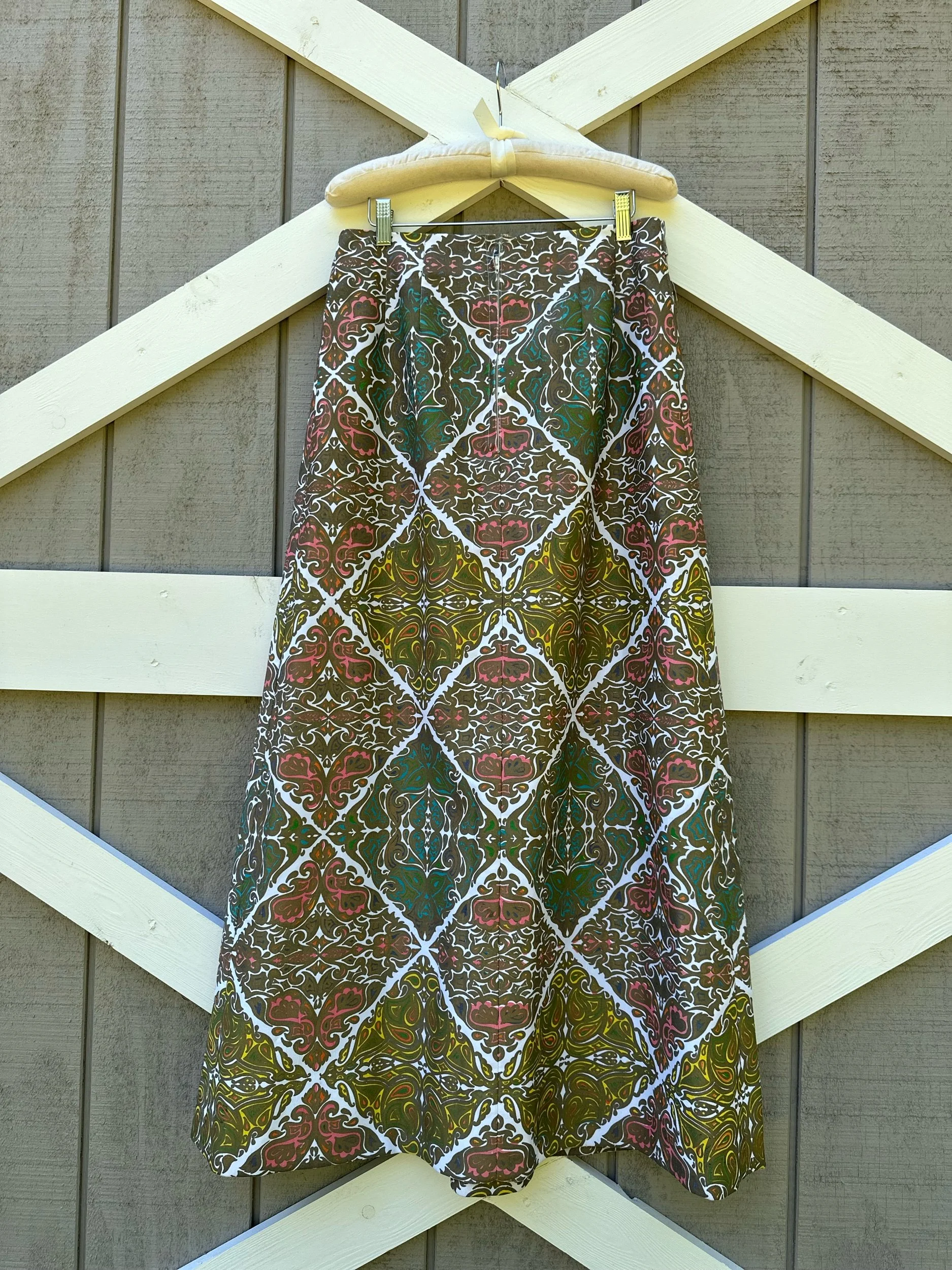 1960s to 70s Lilly Pulitzer The Lilly Op Art Maxi