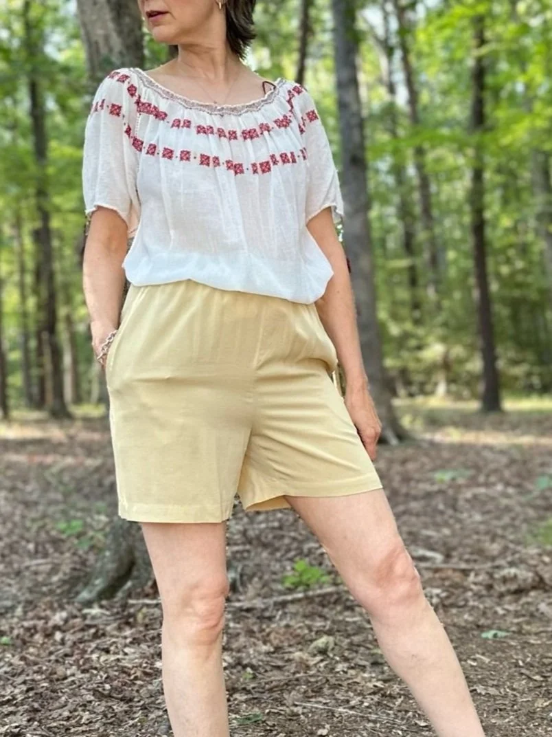 70s to 80s Silk Calvin Klein Shorts