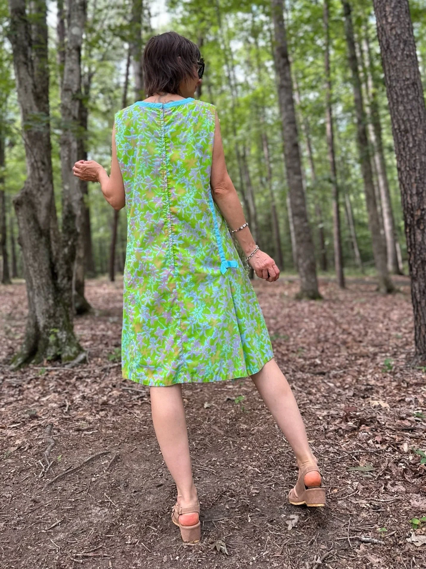 1960s Lilly Pulitzer The Lilly Floral Cotton Dress