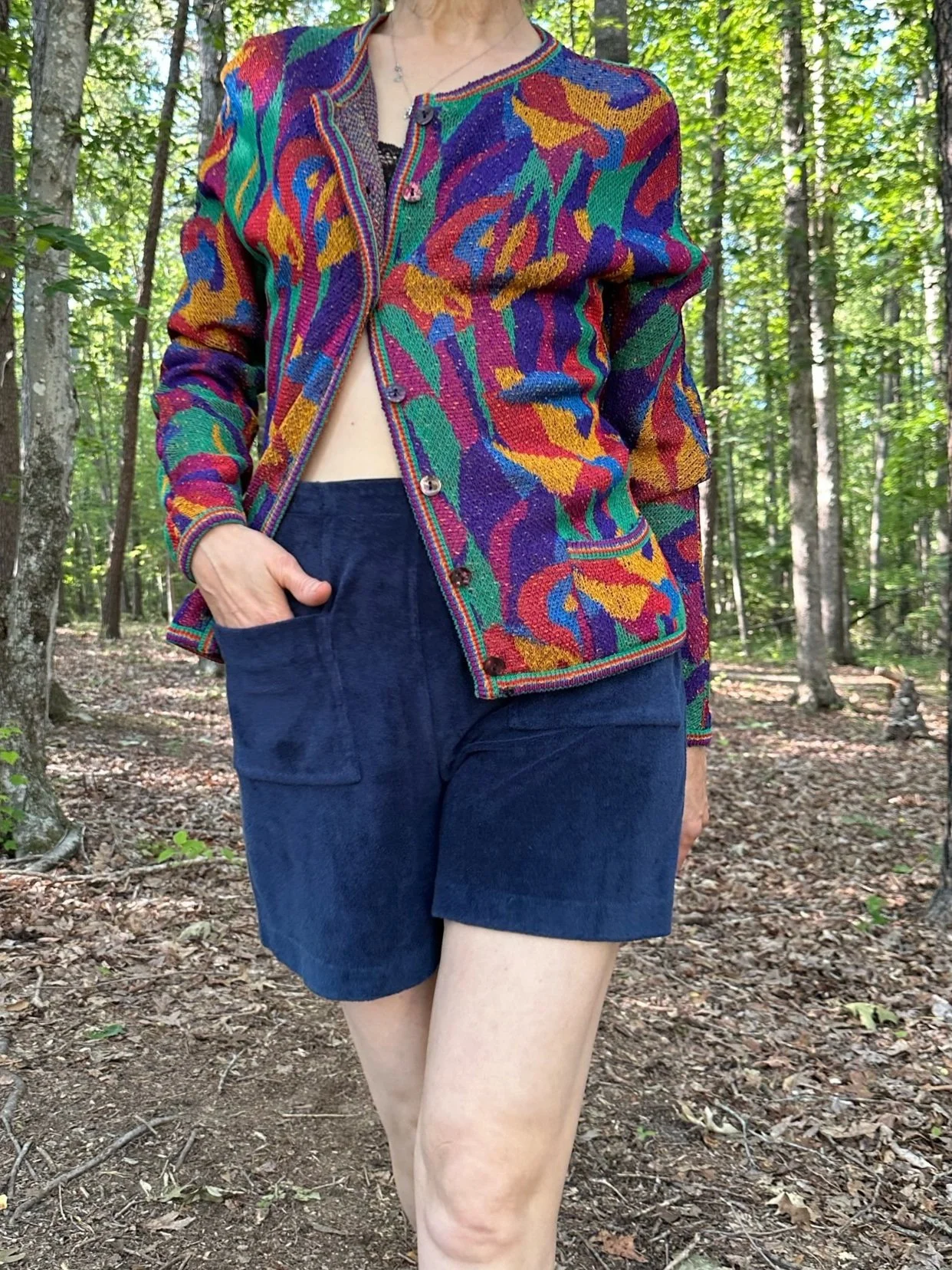 Late 70s Missoni Terry Velour Shorts
