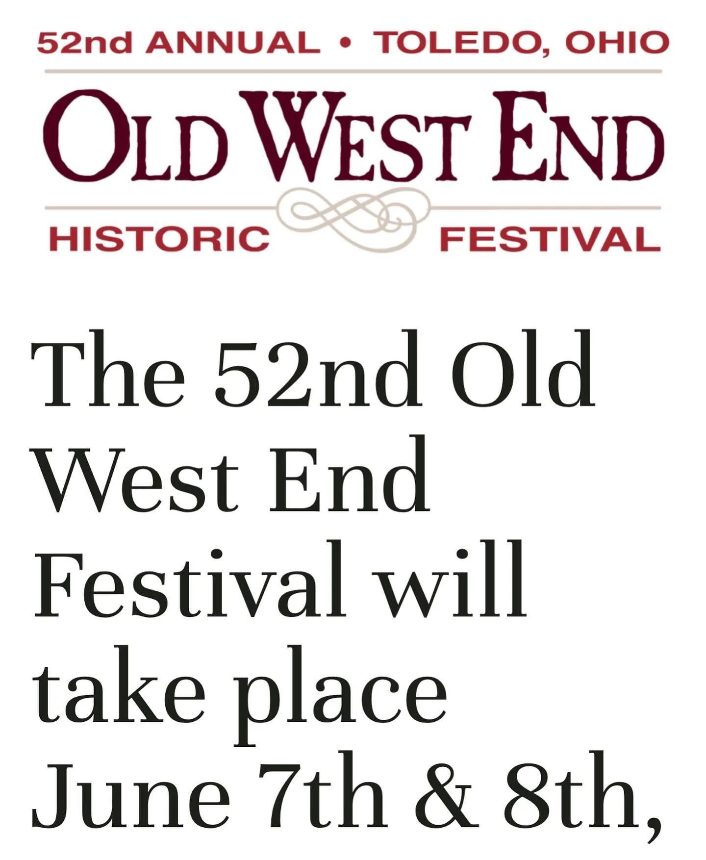 Map, schedules, food truck locations, parade info, house tours, and more are on our website. See you soon! Link in bio.