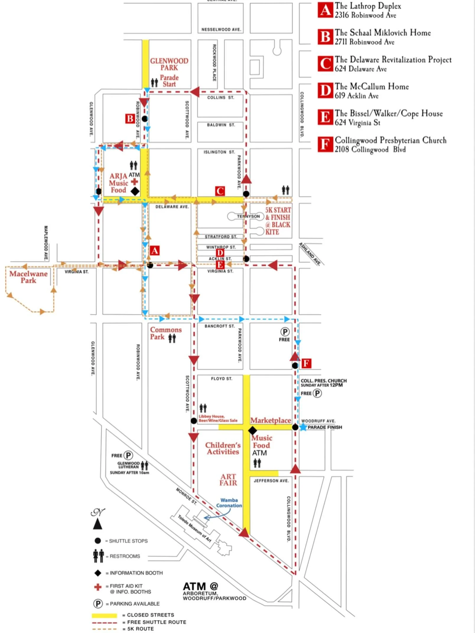 Festival is here! Get a handy map for the weekend on our website. Link in bio!