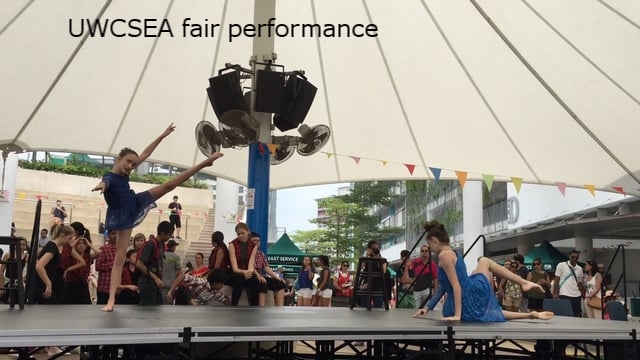 Lyrical Contemporary at the family festival - UWCSEA
