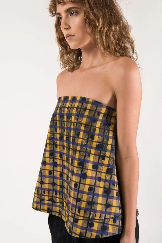 Trapeze Top - Telegram print 