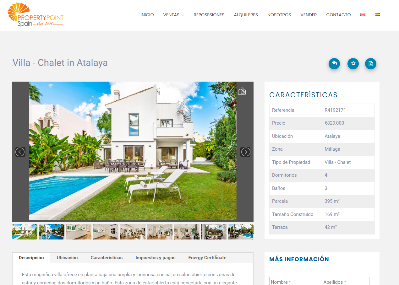 Property pont Spain — TOP AGENT ALFONSO LACRUZ | REAL ESTATE AND ...