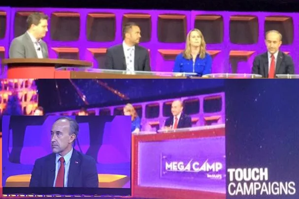 Alfonso Lacruz as panelist at MegaCamp in Austin