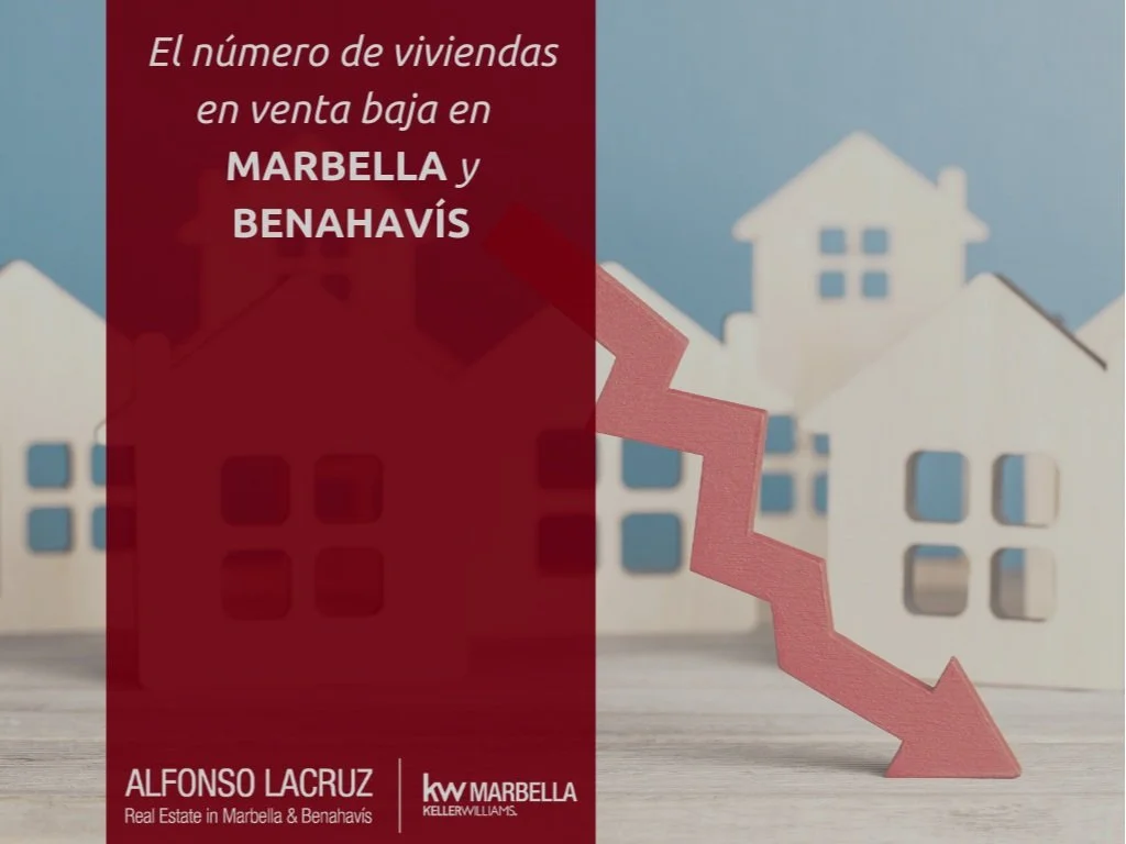 El número de viviendas en venta baja en Marbella y Benahavís