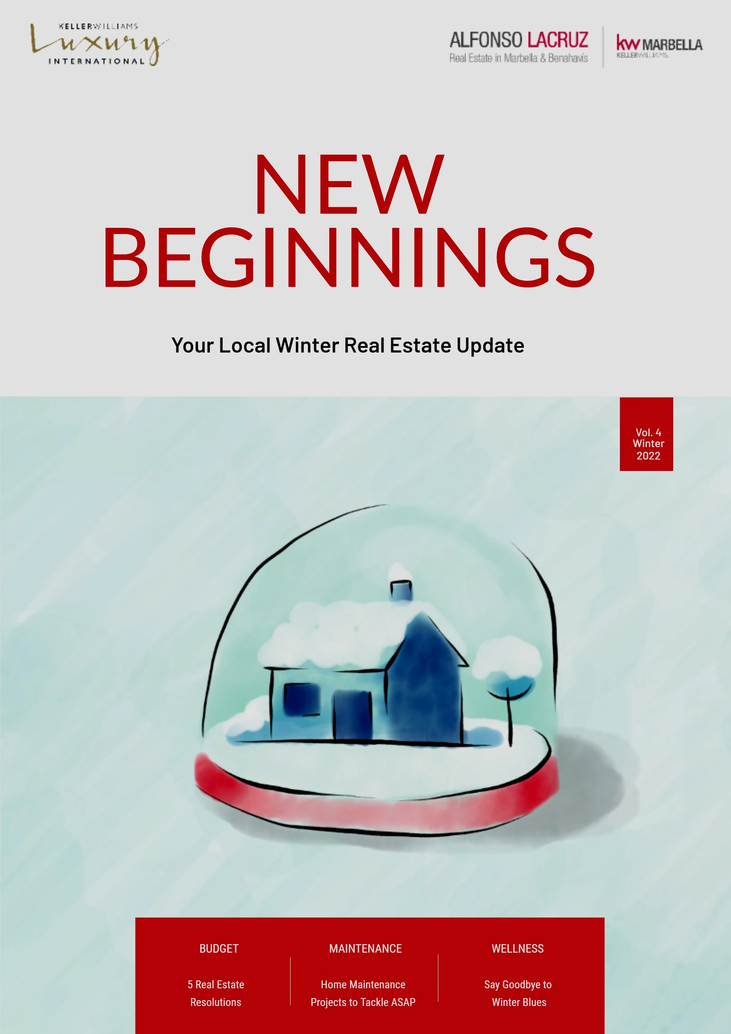 Magazine on the Real Estate Market of Marbella &amp; Benahavis - winter 2022