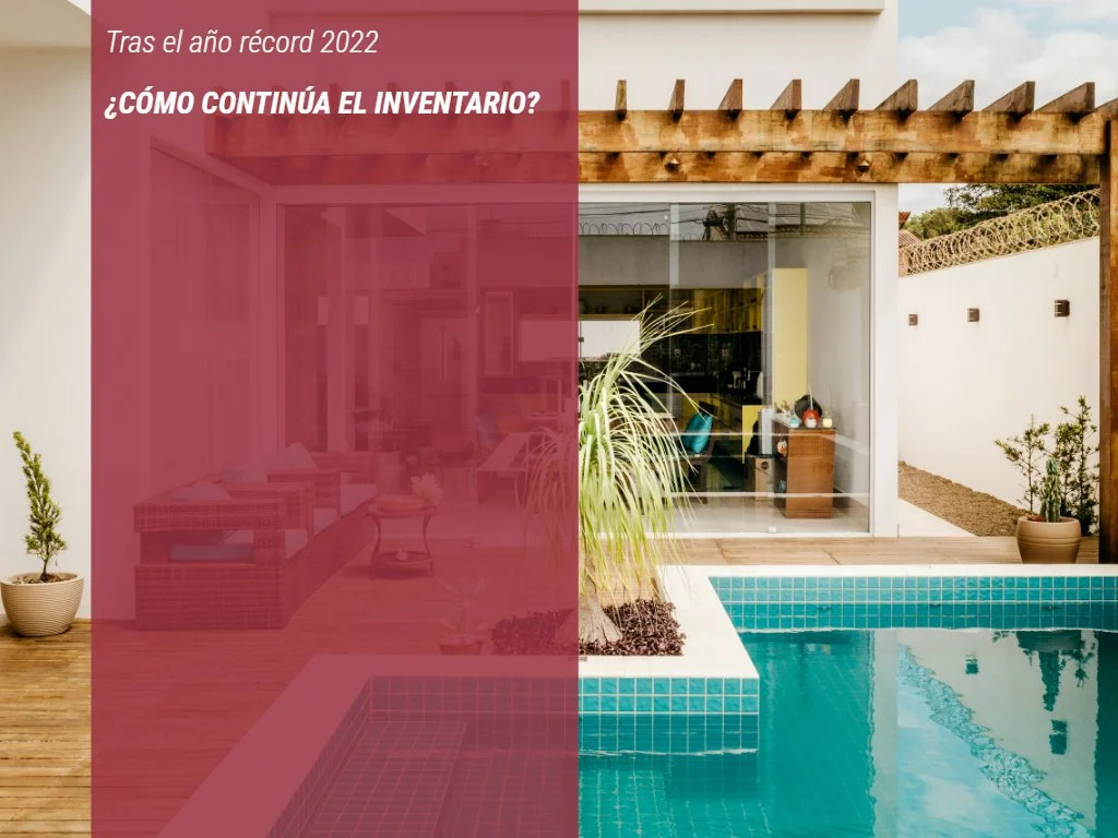 Tras el año récord de 2022, ¿cómo continúa el inventario?