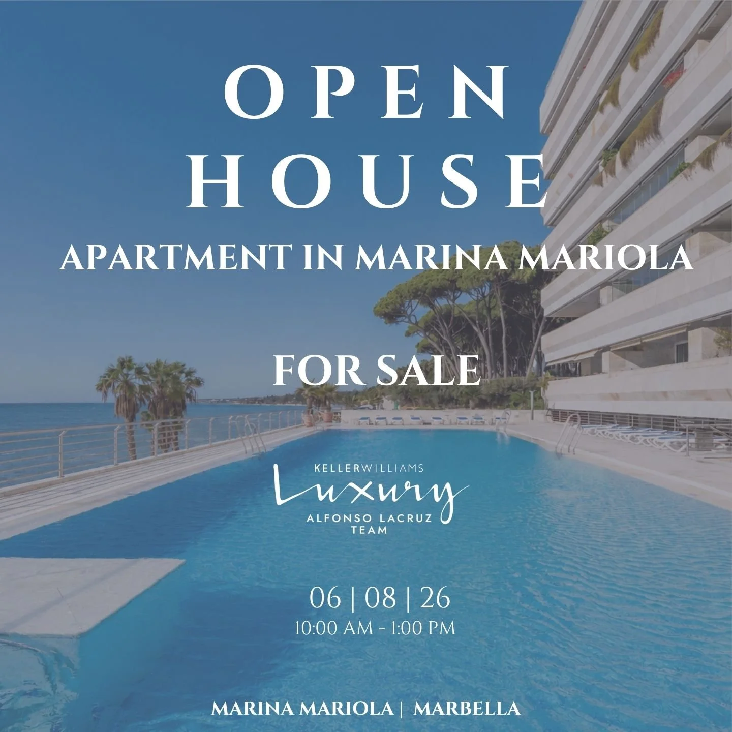 OPEN HOUSE IN MARINA MARIOLA