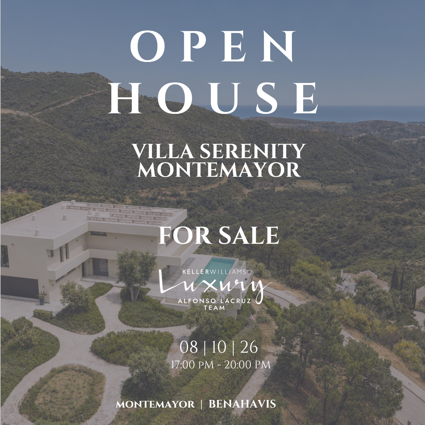 OPEN HOUSE VILLA SERENITY, MONTEMAYOR