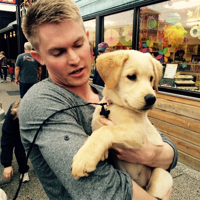 Keep reading. Don't get distracted by the 13-week old puppy... Like I did. 