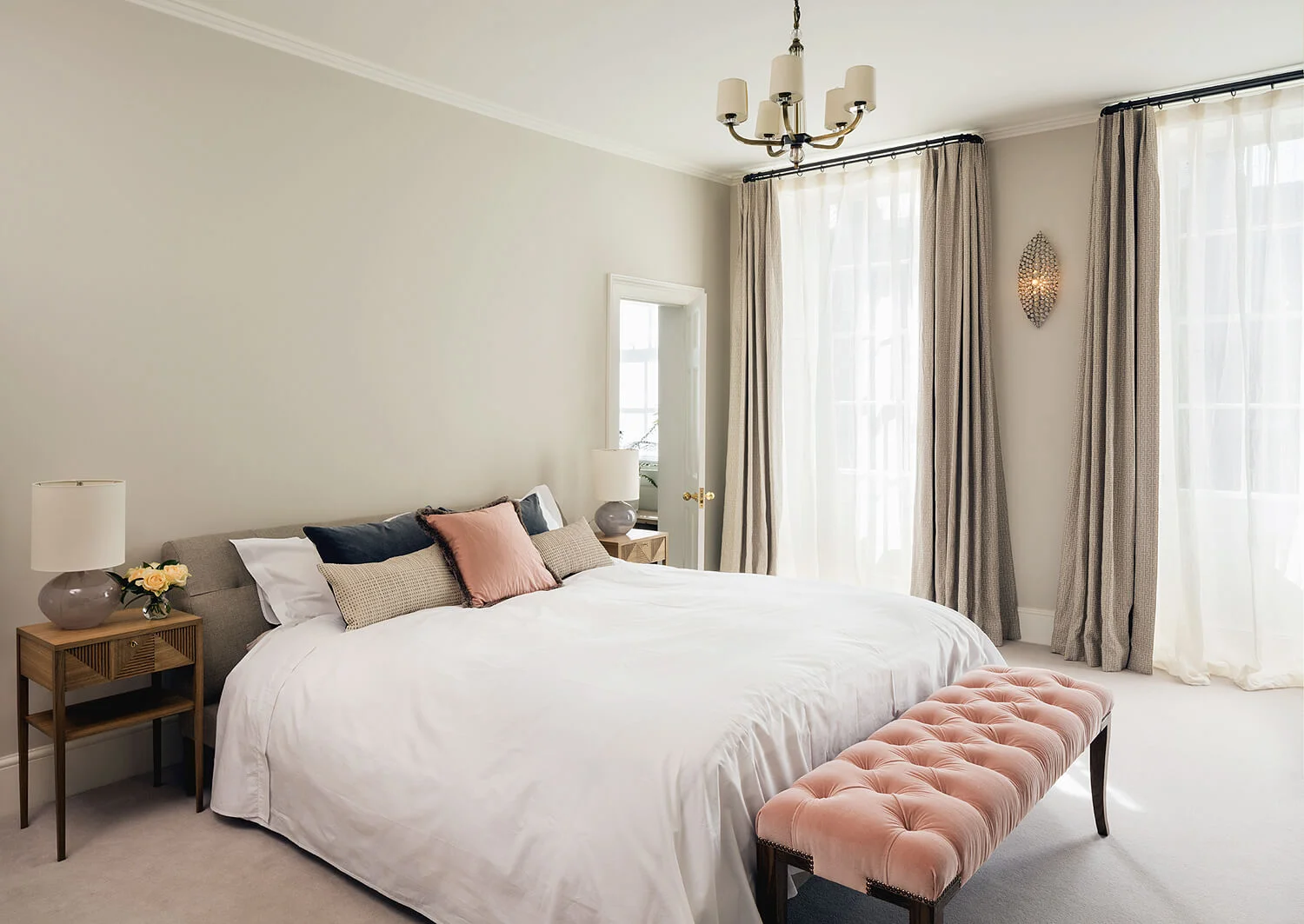 Emily Bizley Interior Design London House Bedroom