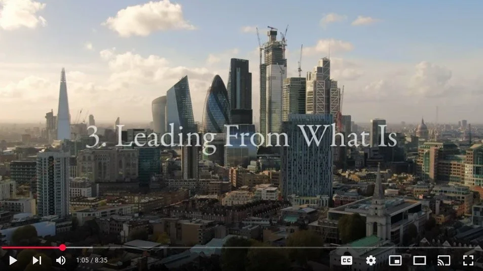 Video - Leading from what is - From Ought to Is