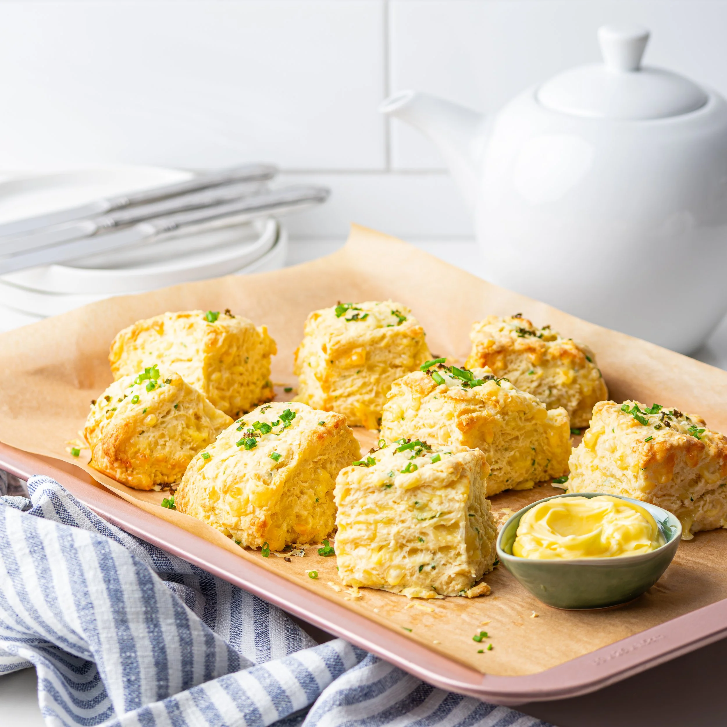 Cheese &amp; Chive Scones