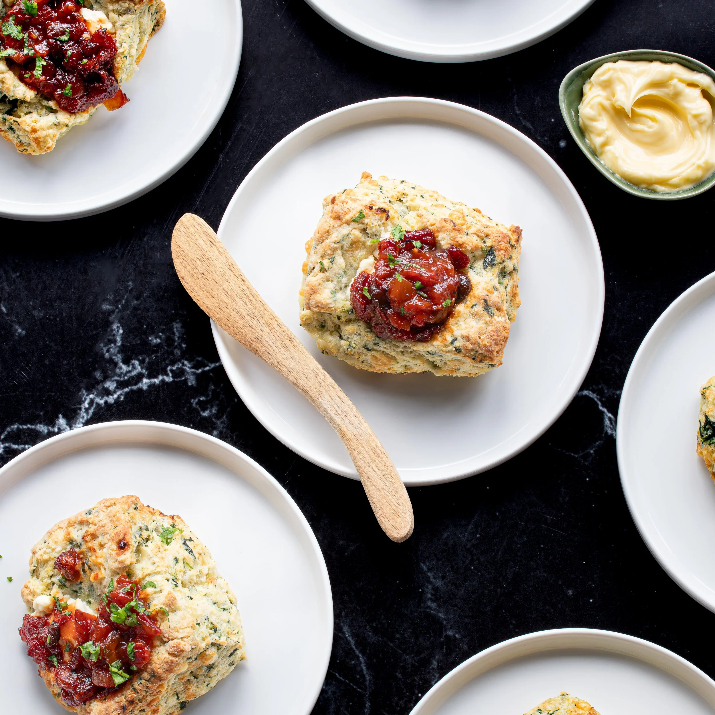 Spinach &amp; Feta Scones