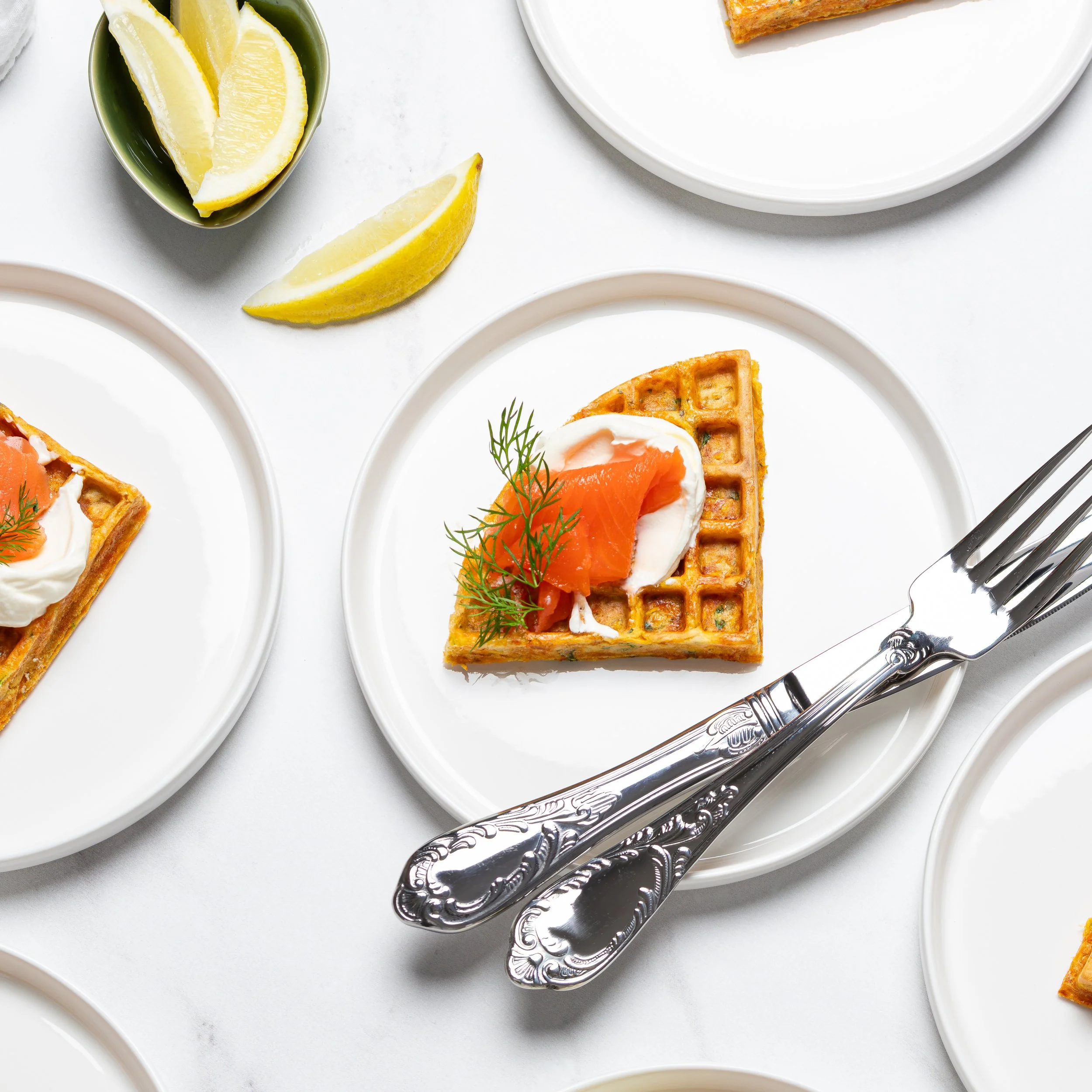 Savoury Sweet Potato Waffles