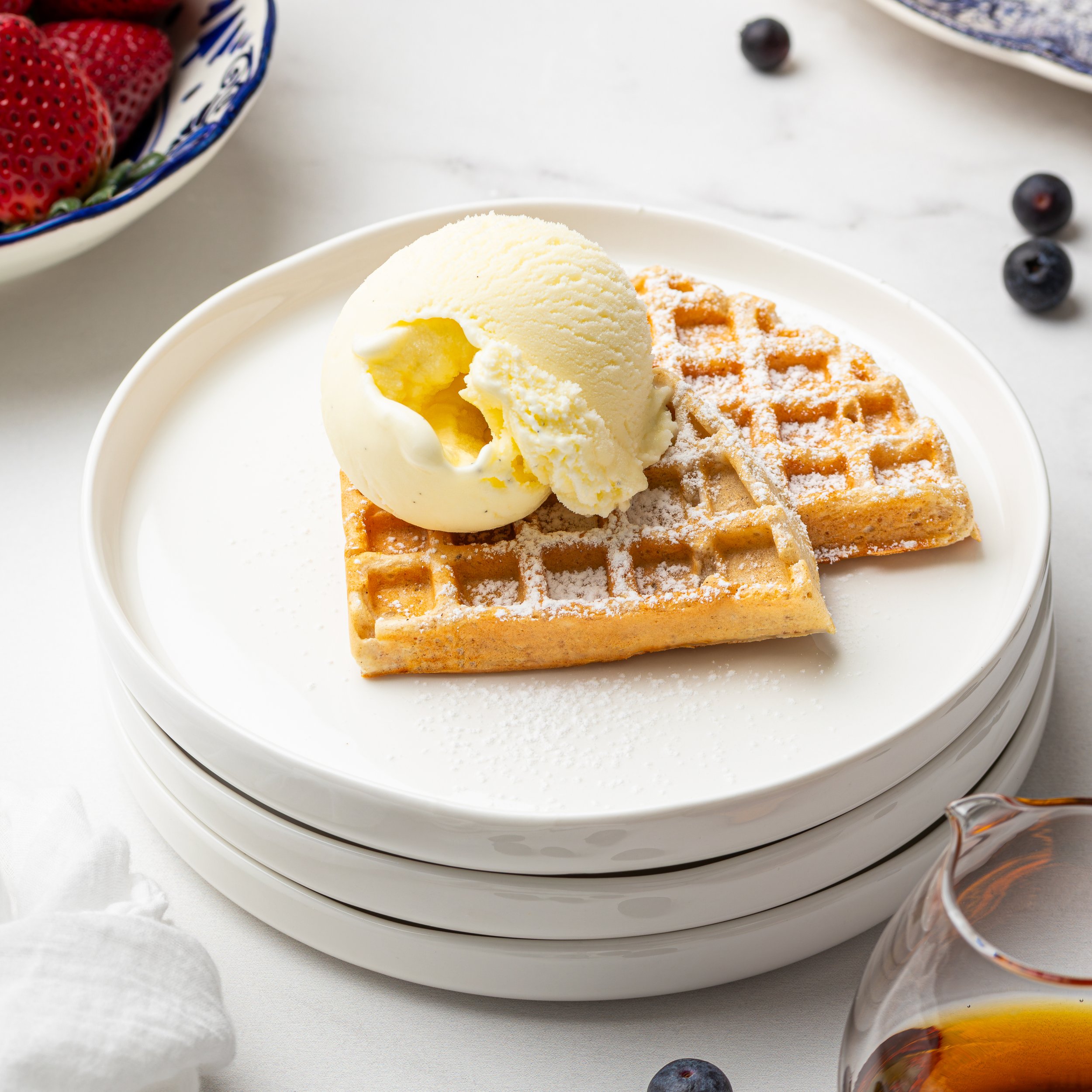Sourdough Discard Buttermilk Waffles