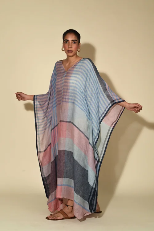 Linen Summer Kaftan Dresses  Jewelled Buddha
