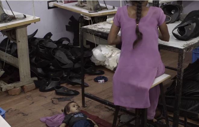 Image taken from 2015 documentary film The True Cost