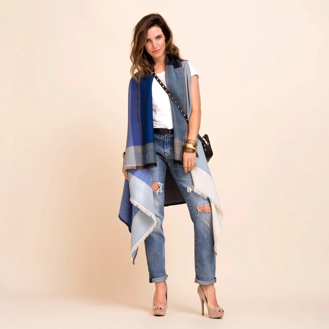 Karigar Cape - Blue