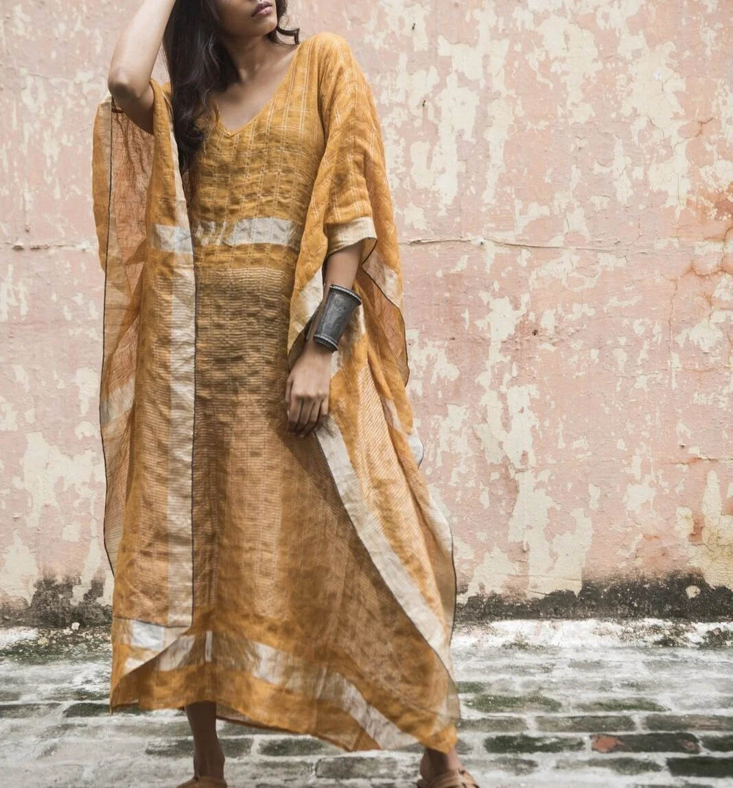 ladies linen kaftans